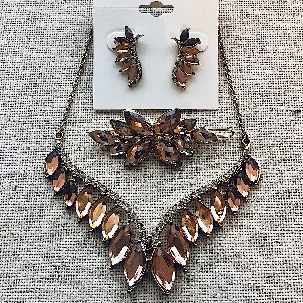 Rose Gold Jewelry Bundle - EUC